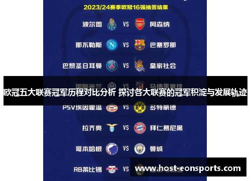 欧冠五大联赛冠军历程对比分析 探讨各大联赛的冠军积淀与发展轨迹