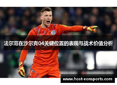 法尔范在沙尔克04关键位置的表现与战术价值分析